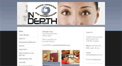 Desktop Screenshot of indepthvision.com