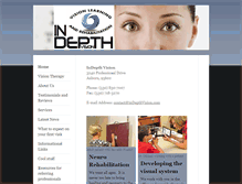 Tablet Screenshot of indepthvision.com